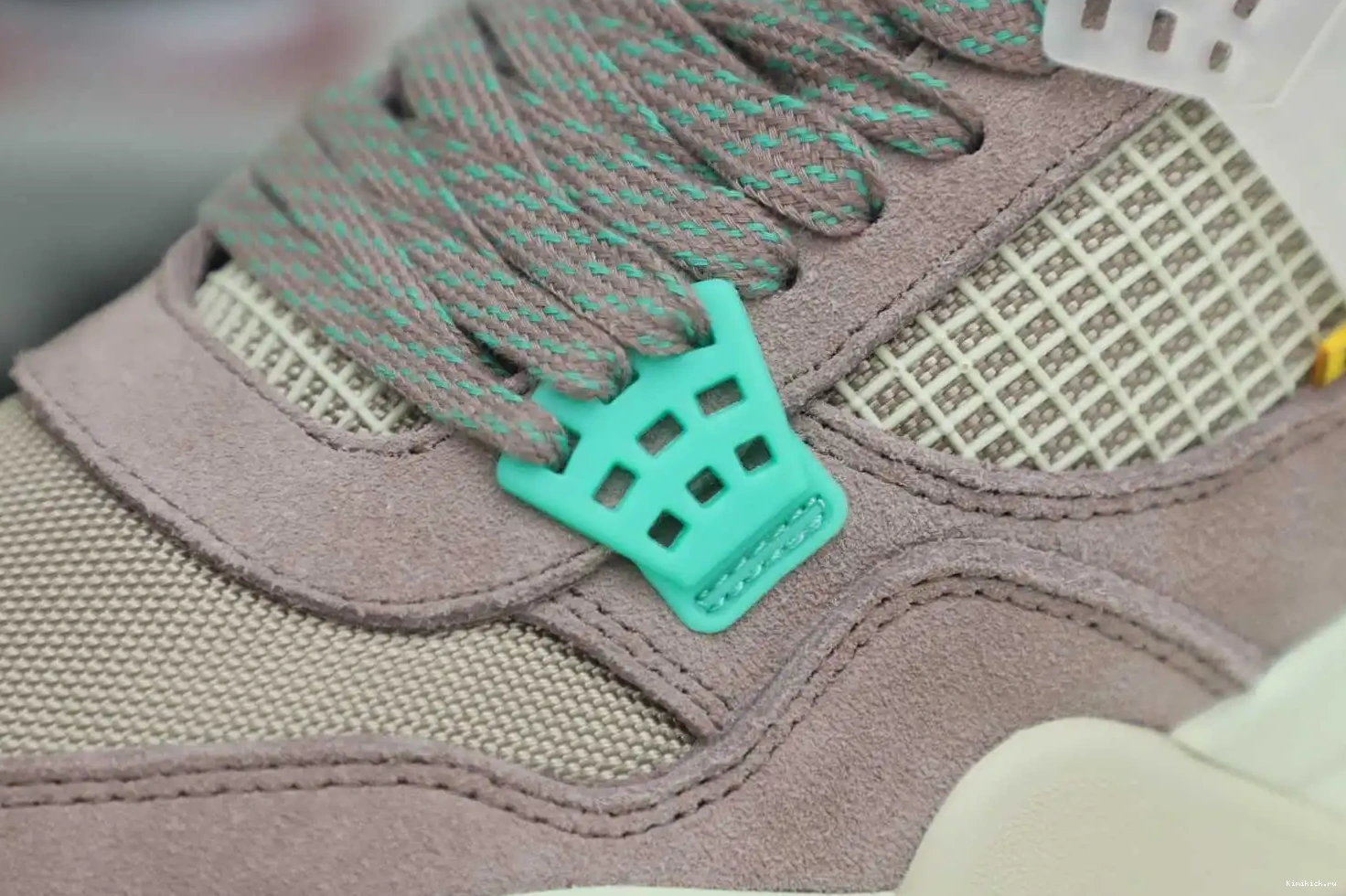 4 JORDAN LA RETRO HAZE' UNION AIR Kimikick X 'TAUPE 0406